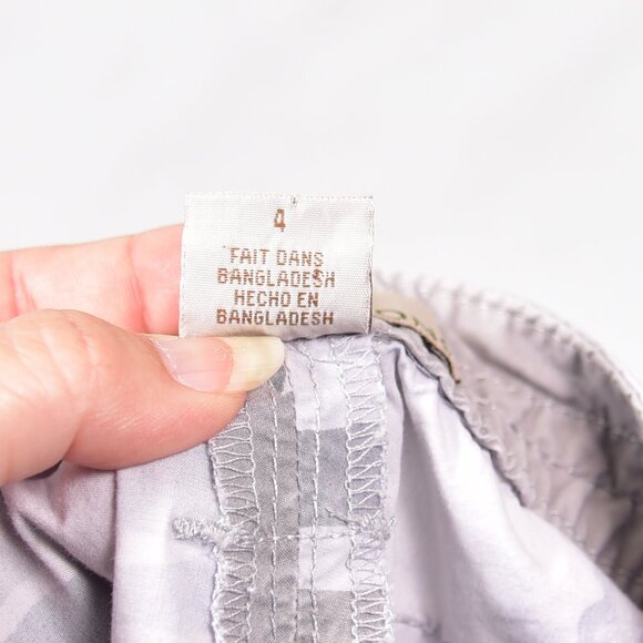 Natural Reflections Women's Camo Capri Pants Size 4 - Picture 6 of 6